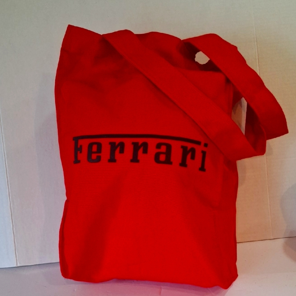 Ferrari Red Tote Bag